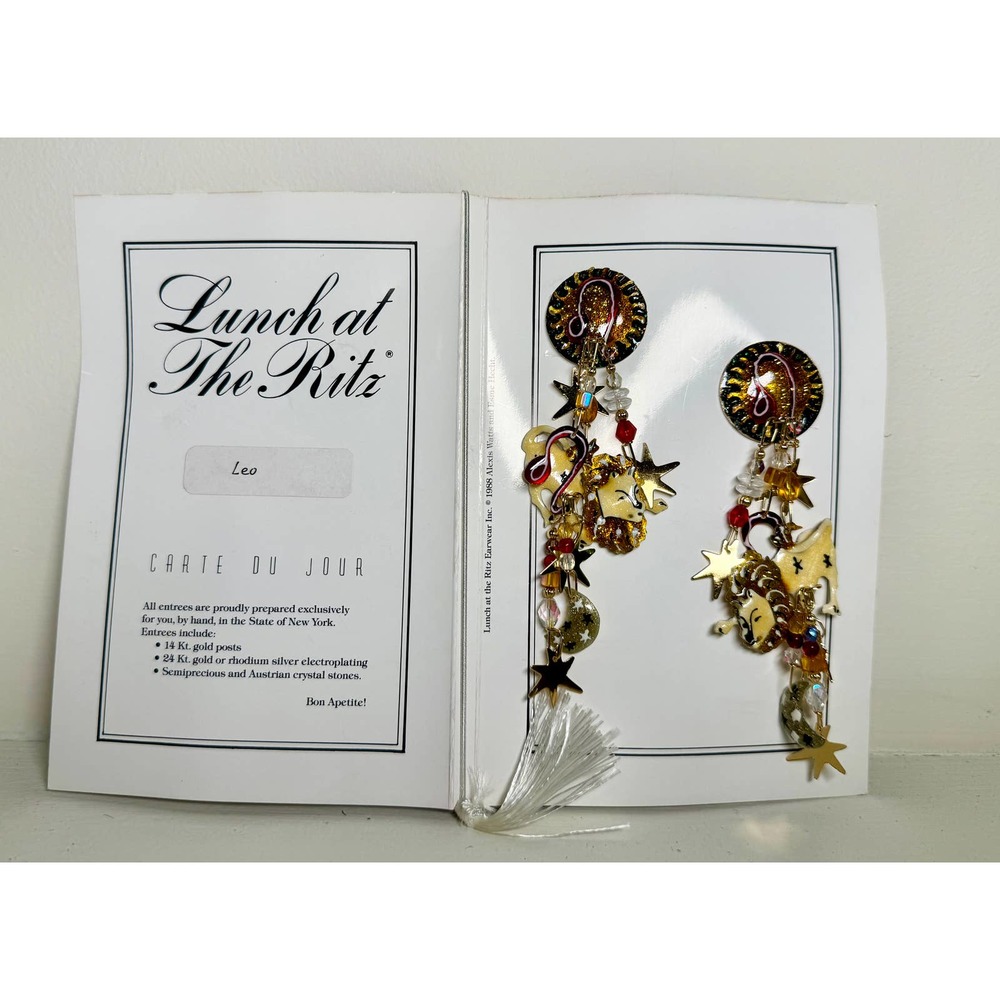 Lunch At The Ritz Vintage LEO Signed